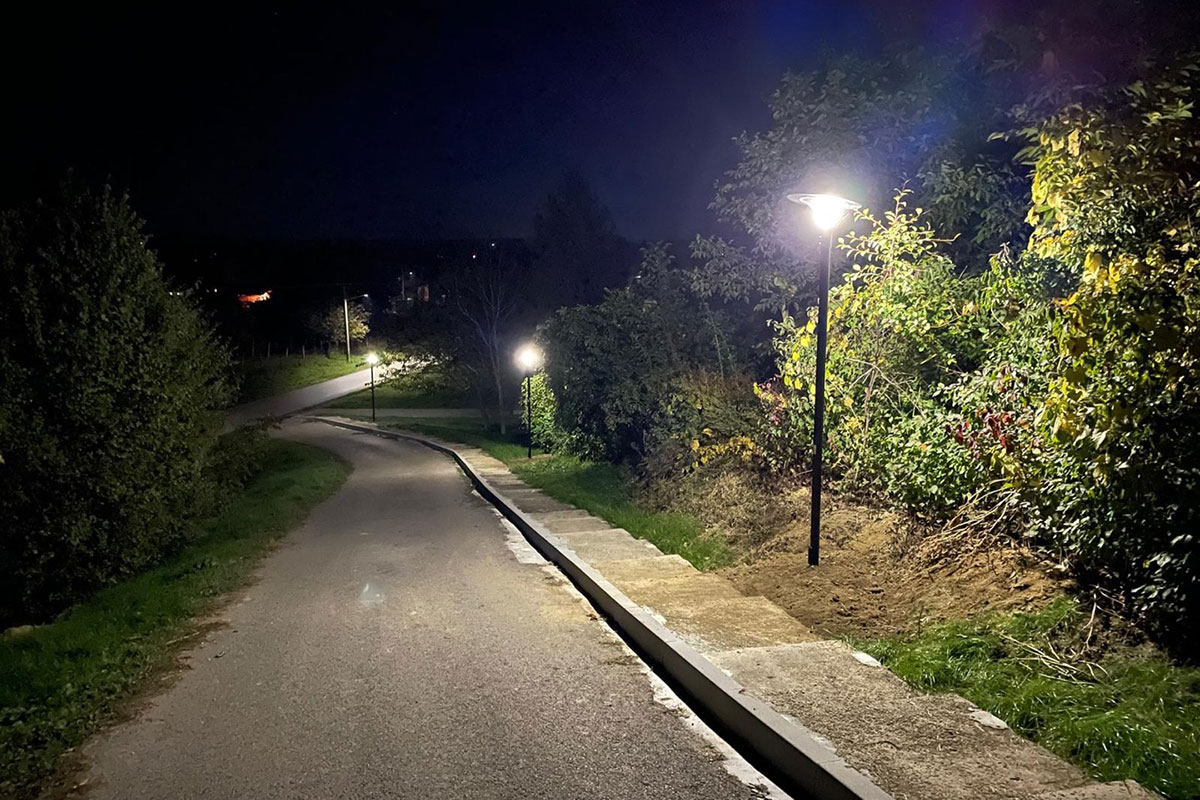 Public Park in Europe